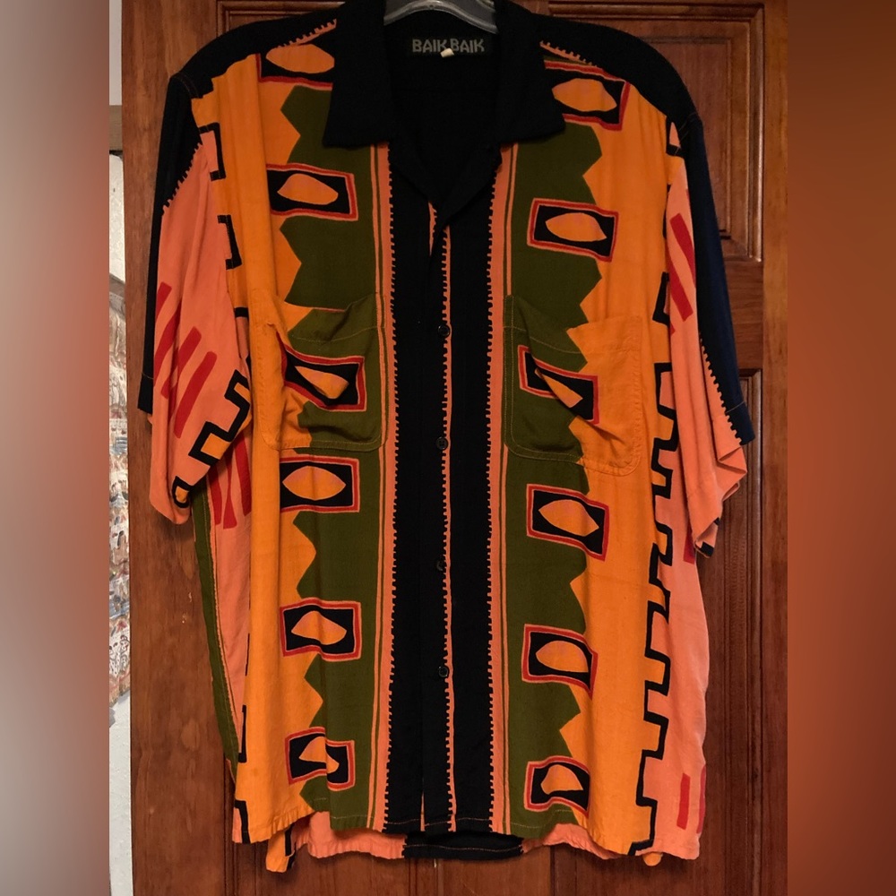 Original Vintage Baik Baik Men’s Shirt from Bali